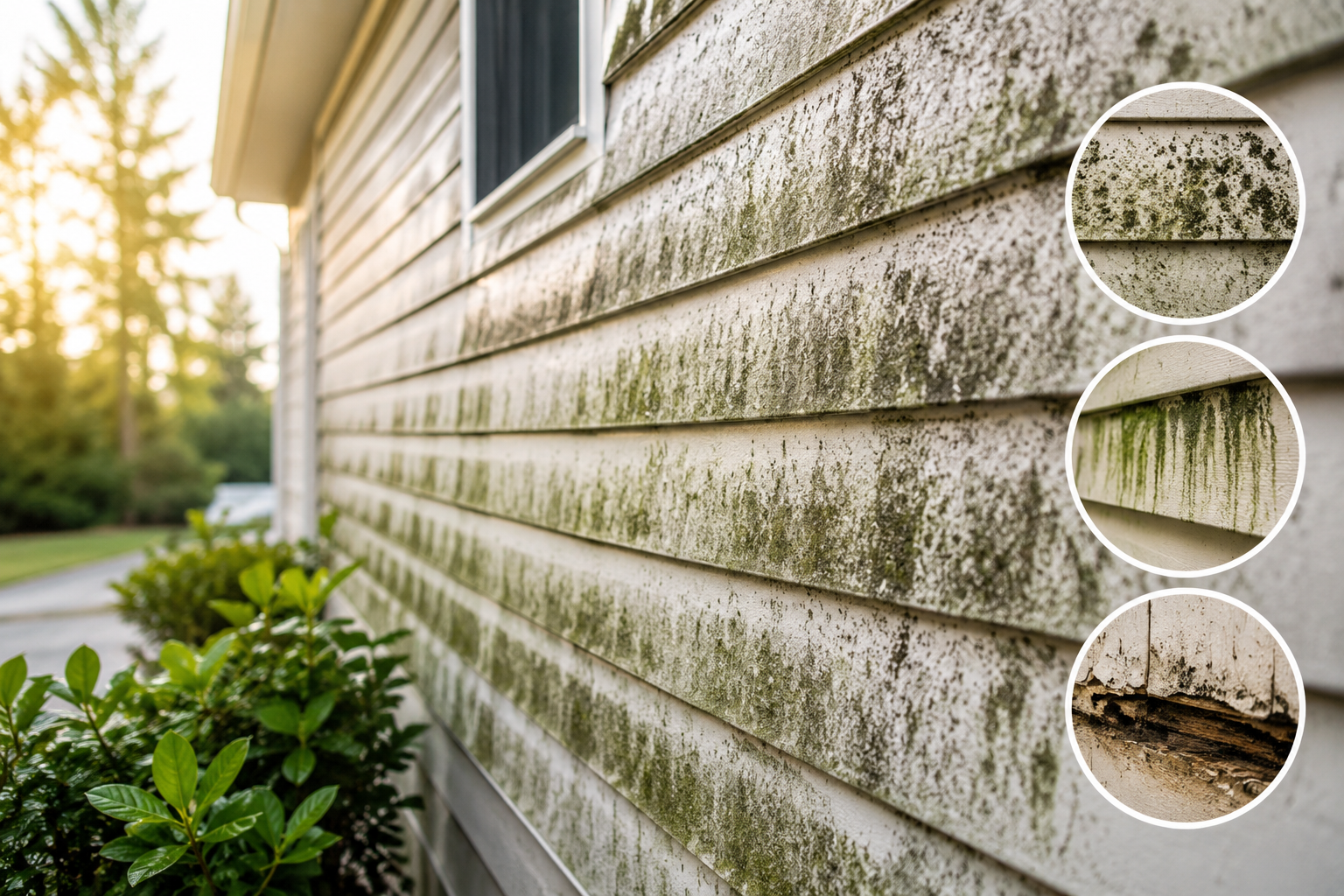 The Hidden Damage Mold and Mildew Cause to Your Siding