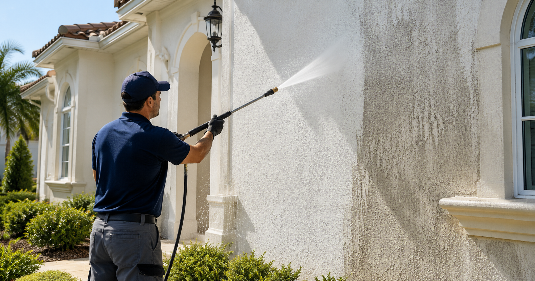 Stucco Cleaning